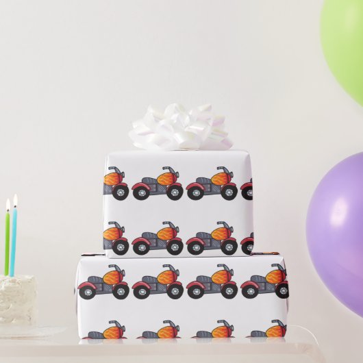 Kids Motorrad Wrapping Paper Geschenkpapier (Partygeschenke)