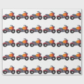 Kids Motorrad Wrapping Paper Geschenkpapier (Flach)