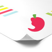 Kids Musical Mexican Fiesta Birthday Party Banner Poster (Ecke)