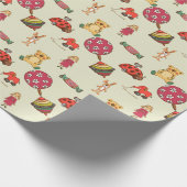 Kids-Musterpapier Geschenkpapier (Ecke)