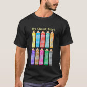 Kids My Chea Kids Math Multiplication Tables T-Shirt (Vorderseite)