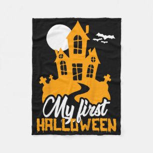 Kids my first Halloween Funny Beängstigend Costume Fleecedecke