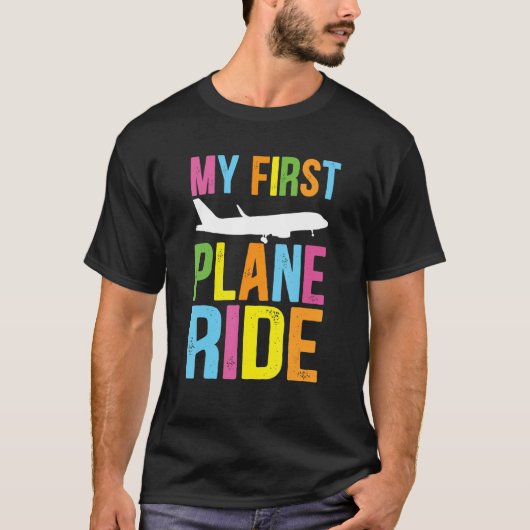 Kids My First Plane Ride My First Plane Ride Kids T-Shirt (Vorderseite)