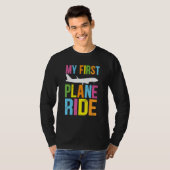 Kids My First Plane Ride My First Plane Ride Kids T-Shirt (Vorne ganz)