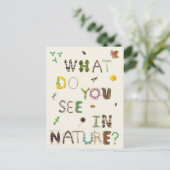 Kids Naturalist Nature Explorers Postkarte (Stehend Vorderseite)