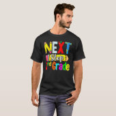 Kids Next Stop 3rd Grade First Day Of School Hello T-Shirt (Vorne ganz)