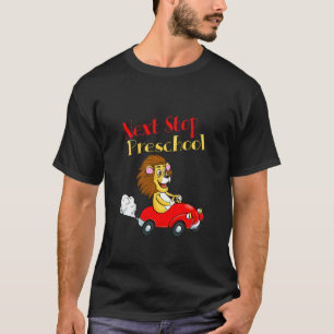 Kids Next Stopp Preschool Lion Car Driver Boys 1. T-Shirt