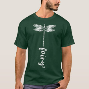 Kids Niedlich Fairy Dragonfly Magic Flying Son Dau T-Shirt