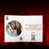 Kids Niedlich Funny modern Foto Halloween Karten