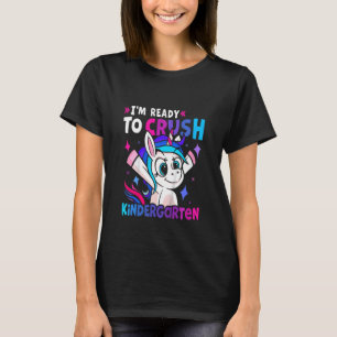 Kids Niedlich Pre-K Vorschulabgänger Unicorn Ich b T-Shirt