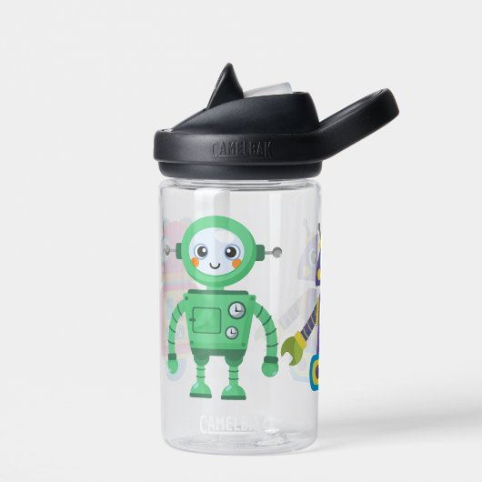 Kids Niedlich Roboter Trinkflasche (Links)