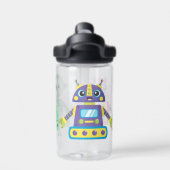 Kids Niedlich Roboter Trinkflasche (Rückseite)