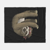 Kids Niedlich Sloth Retro Sloths T-Shirt Fleecedecke (Vorderseite (Horizontal))