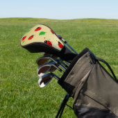 Kids Niedliche Lady Bug & Green verlass Muster Ver Golf Headcover (In SItu)