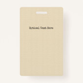 Kids Ninja ID (Customize image & text!) Ausweis (Rückseite)