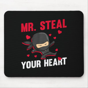 Kids Ninja Mr. Steal Your Heart Kleinkind Junge Va Mousepad