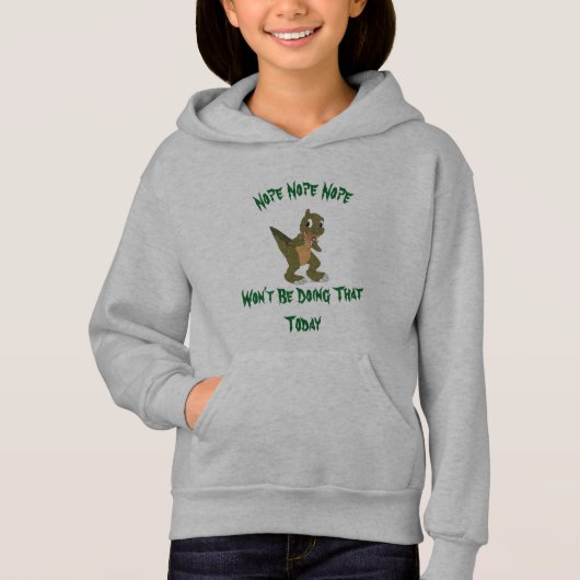 Kids Nope hoodie (Vorderseite)