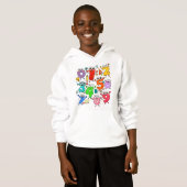 Kids Number Day Hoodie | Fun Maths Numbers (Vorne ganz)