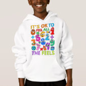 Kids Number Day Hoodie | Maths and Feelings (Vorderseite)