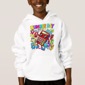 Kids Number Day Maths Hoodie | Primary School UK (Vorderseite)