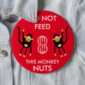 Kids Nut Allergy Warning Button (Beispiel)