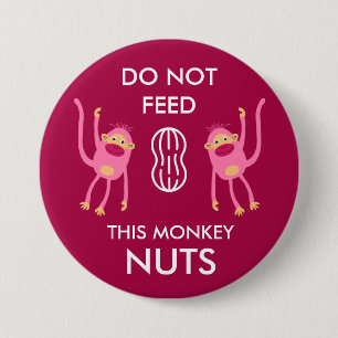 Kids Nut Allergy Warning Button