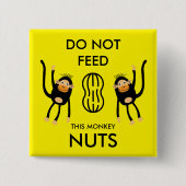 Kids Nut Allergy Warning Button (Vorderseite)