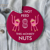 Kids Nut Allergy Warning Button (Beispiel)