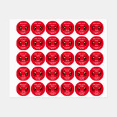 Kids Nut Allergy Warning Etiketten (Blatt)