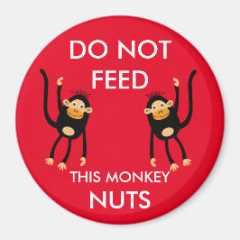 Kids Nut Allergy Warning Magnet
