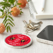 Kids Nut Allergy Warning Schlüsselanhänger (Seite)