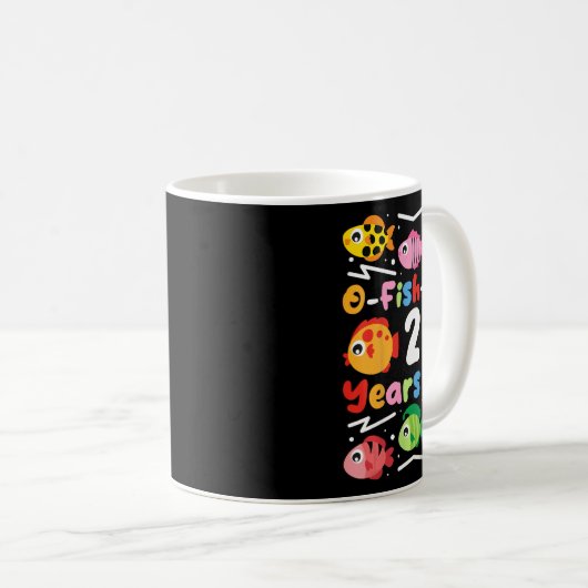 Kids O-fish-ally 2 Years Old  Kaffeetasse (VorderseiteRechts)