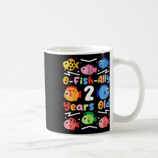 Kids O-fish-ally 2 Years Old  Kaffeetasse (Rechts)