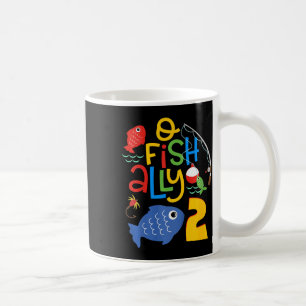 Kids O-fish-ally Zwei Geburtstagsdekorationen 2 Ja Kaffeetasse