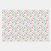 Kids Oaster Bunny Chickens Mixed Ostermuster Geschenkpapier Set (Vorderseite 2)