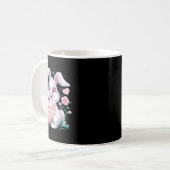 Kids Oaster Bunny Rabbit Pastell Design Springtime Kaffeetasse (Vorderseite Links)