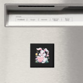 Kids Oaster Bunny Rabbit Pastell Design Springtime Magnet (In Situ (Geschirrspüler))