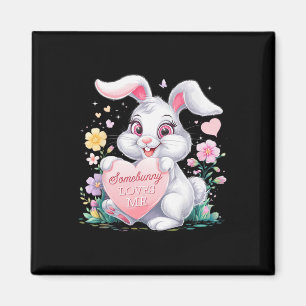 Kids Oaster Bunny Rabbit Pastell Design Springtime Magnet