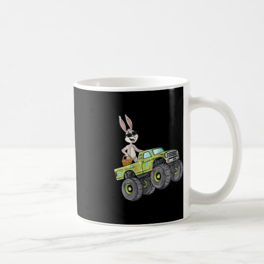 Kids Oaster Rabbit Riding Monster Truck Fun Boys G Kaffeetasse (Rechts)