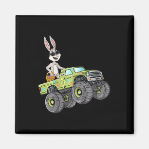 Kids Oaster Rabbit Riding Monster Truck Fun Boys G Magnet