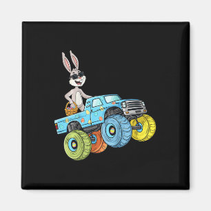 Kids Oaster Rabbit Riding Monster Truck Fun Boys G Magnet