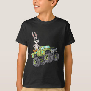 Kids Oaster Rabbit Riding Monster Truck Fun Boys G T-Shirt
