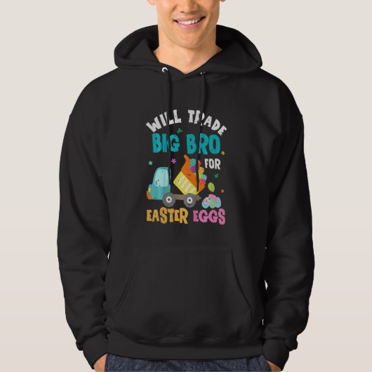 Kids Oaster wird große Brüder für den Bau tauschen Hoodie (Vorderseite)
