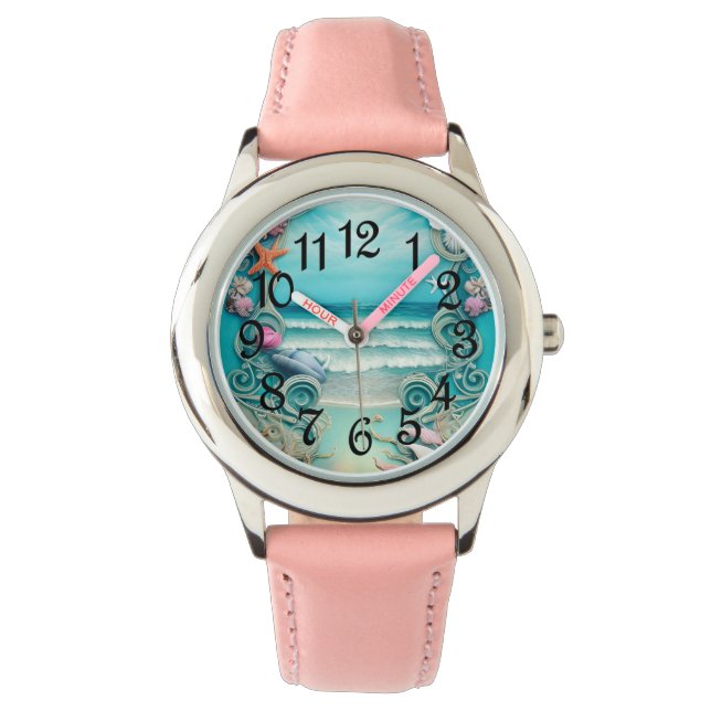 Kids Ocean Brise Armbanduhr (Vorderseite)