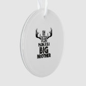 Kids Oh Deer Big Brother Hunting PAcrylic Ornament (Vorderseite)