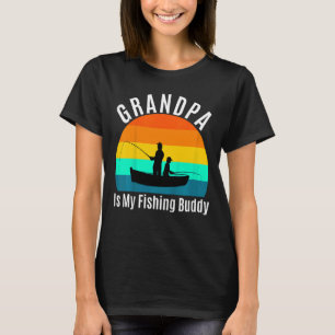 Kids Opa ist mein Buddy-Enkel-Spaß-Fan T-Shirt