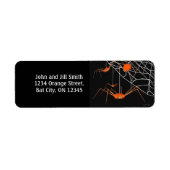 Kids Orange Halloween Spiders (Vorne)