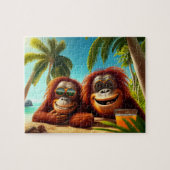 Kids Orangutans Jigsaw Puzzle - Tropisch (Horizontal)