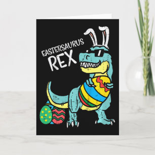Kids Osternsaurus Rex Ostern Trex Hase Kleinkind B Karte
