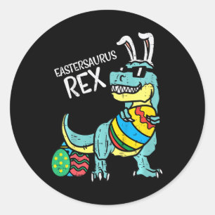 Kids Ostsaurus Rex Ostern Trex Hase Kleinkind Bo Runder Aufkleber